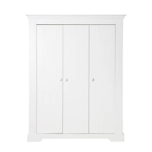Bopita 3-deurs kledingkast Narbonne wit