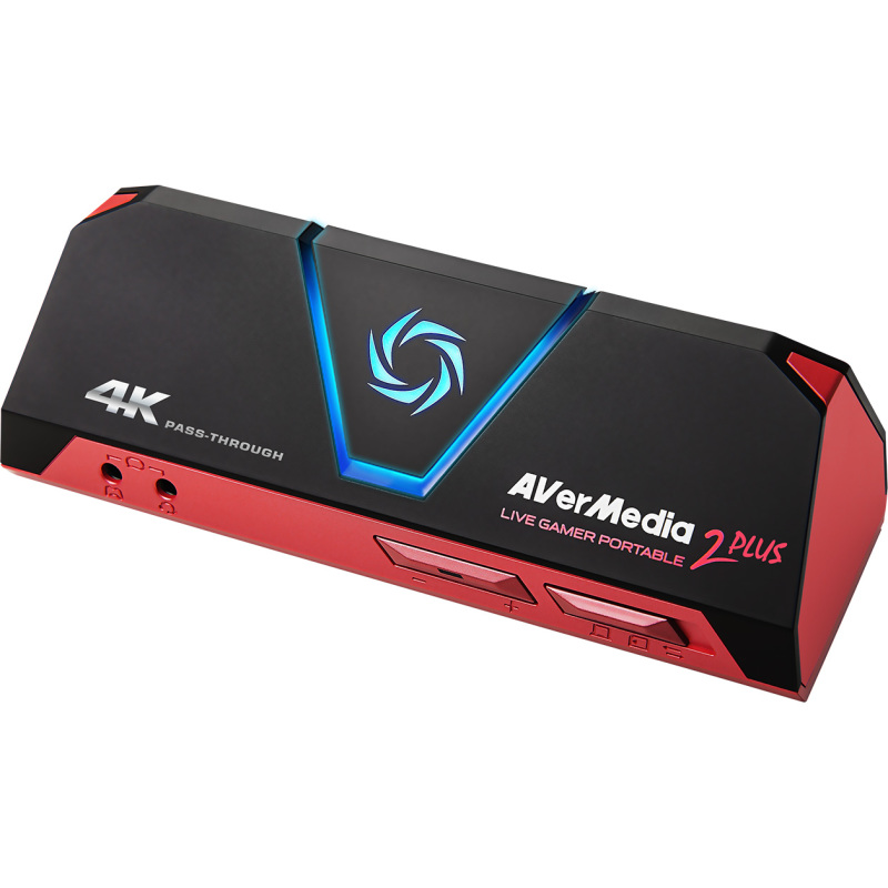 AVerMedia – Live Gamer Portable 2 Plus – Plug and Play Game Streaming Capture Box ( PS4 / Xbox One / PC / Nintendo Switch / Nintendo Wii)
