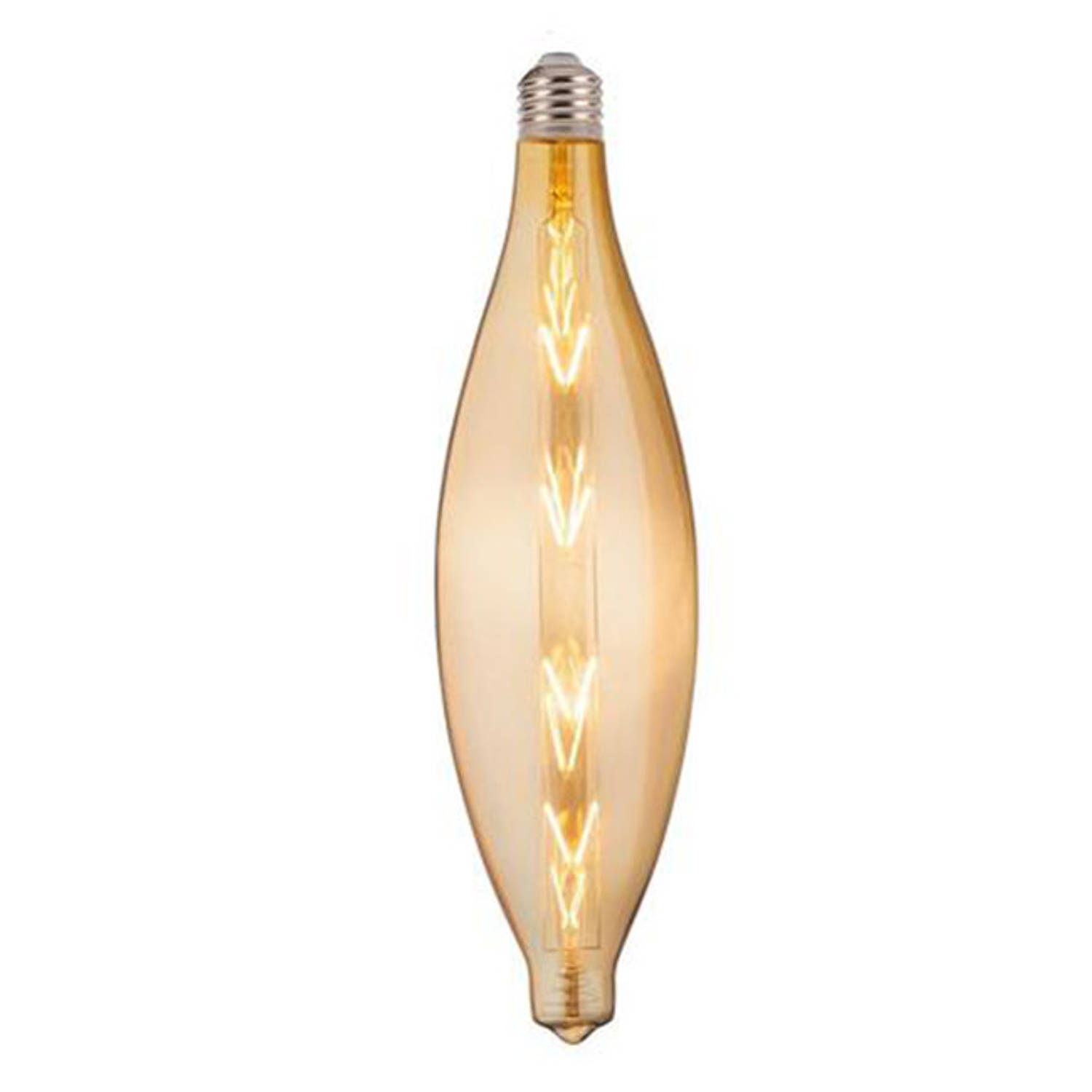 Led Lamp - Design - Elipo - E27 Fitting - Amber - 8w - Warm Wit 2200k