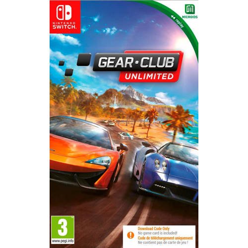 Gear club unlimited (code in a box) (Nintendo Switch)