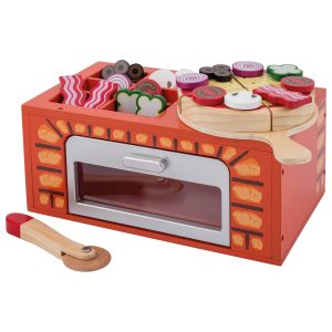Jouéco Speelgoed Pizza Oven Met Accesoires