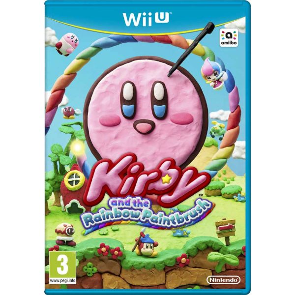 Wii U Kirby And The Rainbow Paintbrush