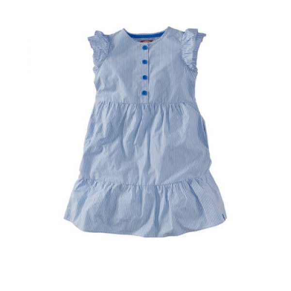 Z8 gestreepte jurk Audrey blauw/wit