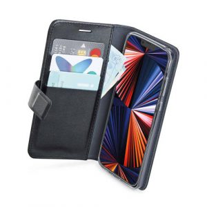 Azuri Apple iPhone 13 Pro Max telefoonhoesje Wallet case (Zwart)