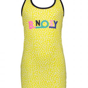 B.Nosy Girls dumbbell dress with dot aop and chest