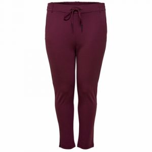 Broek Curvy effen Only Carmakoma , Paars , Dames