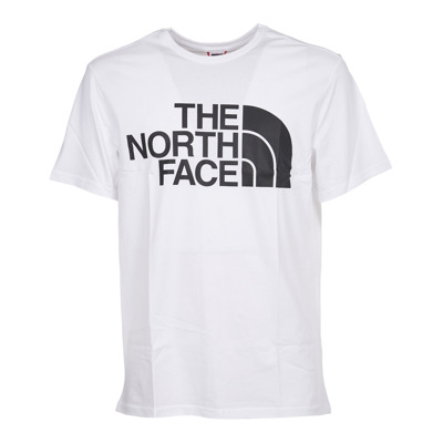 Eenvoudig T-shirt met logoprint The North Face , Wit , Heren