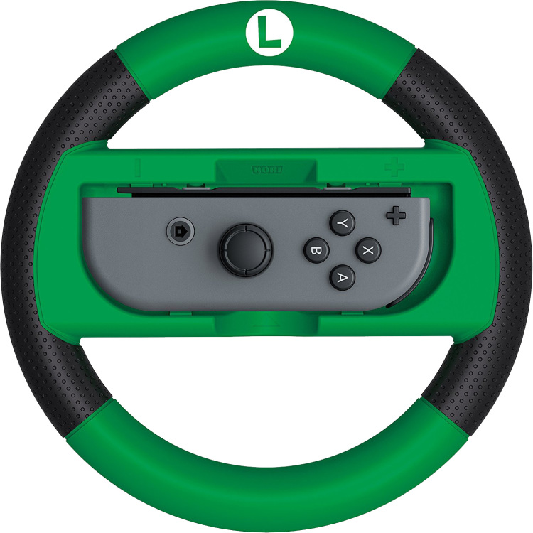 HORI Mario Kart 8 Deluxe Racing Wheel Luigi Voor Nintendo Switch