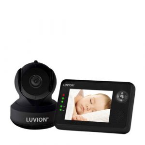 Luvion Essential Limited Black Edition babyfoon met camera en 3.5' kleurenscherm, zwart