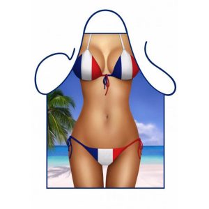 Partychimp Schort Bikini Frankrijk 80 X 56 Cm Polyester One-size