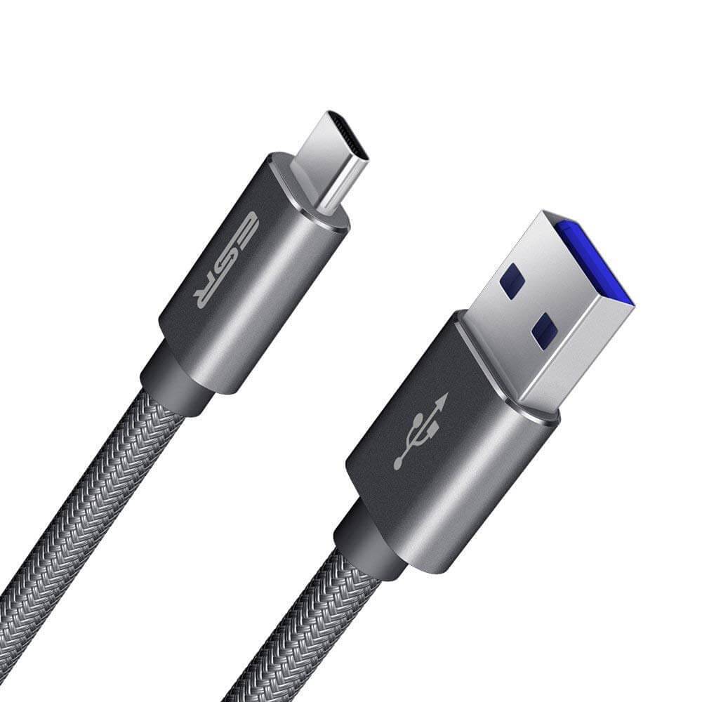 USB 3.0 naar USB C kabel 1 meter grijs