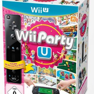 Wii Party U + Wii Remote Plus (Black)