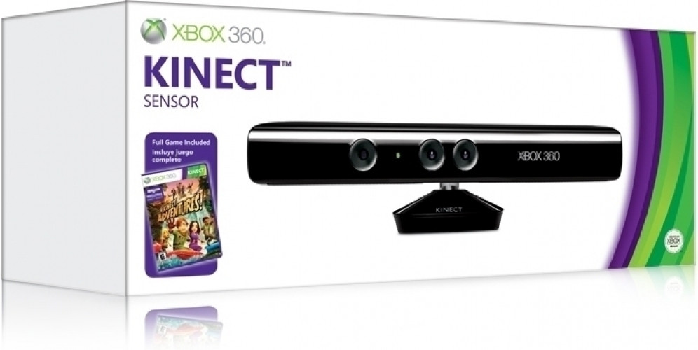 Xbox 360 Kinect + Kinect Adventures