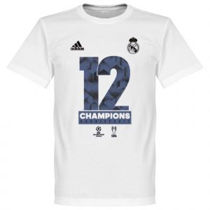 adidas Real Madrid Champions League 2017 Winners T-Shirt - Kinderen - 128
