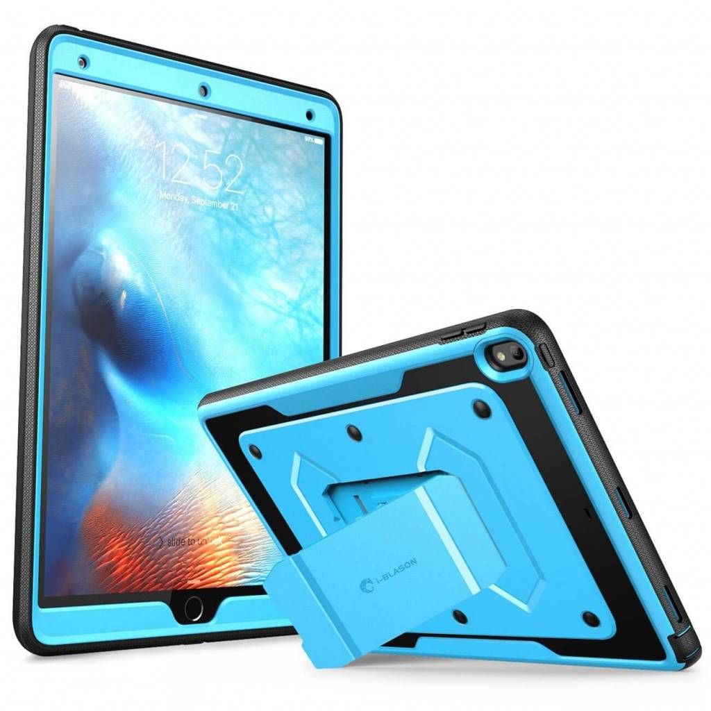 iPad Air 2019 schokbestendige hoes blauw