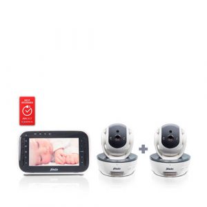 Alecto DVM-200/201 babyfoon met 2 camera's en 4.3' kleurenscherm