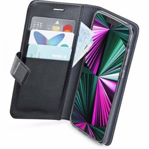 Azuri telefoonhoesje Apple iPhone 13 Pro Wallet case (Zwart)
