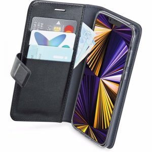 Azuri telefoonhoesje Apple iPhone 13 mini Wallet case (Zwart)