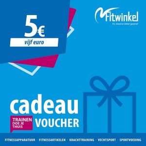 Fitwinkel Cadeaubon - 5 euro