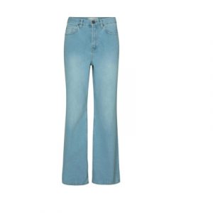 Flared Jeans Denim With High Waist Yaya , Blauw , Dames