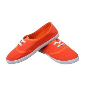 Goedkope Oranje Carnaval/feest Schoenen/sneakers Voor Dames 36-41 40 - Verkleedschoenen