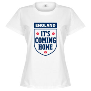 It's Coming Home England Dames T-Shirt - Wit - XL