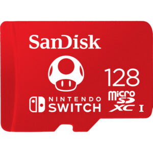 MicroSDXC for Nintendo Switch, 128 GB