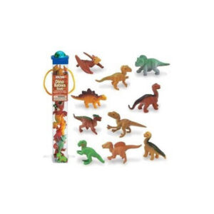Plastic Speelgoed Figuren Baby Dino 12 Stuks - Speelfigurenset