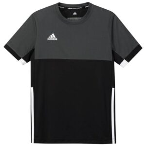 adidas T16 Climacool Shortsleeve T-shirt Jongens zwart/grijs