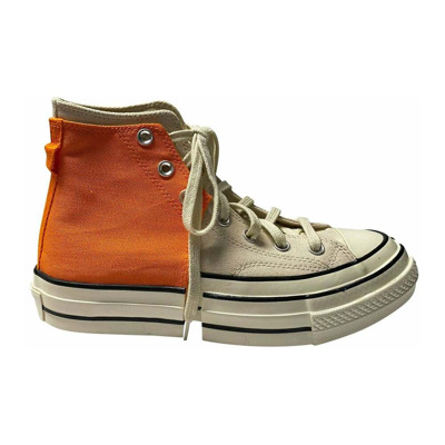 pre-owned High Top Sneakers In Converse Pre-owned , Oranje , Dames