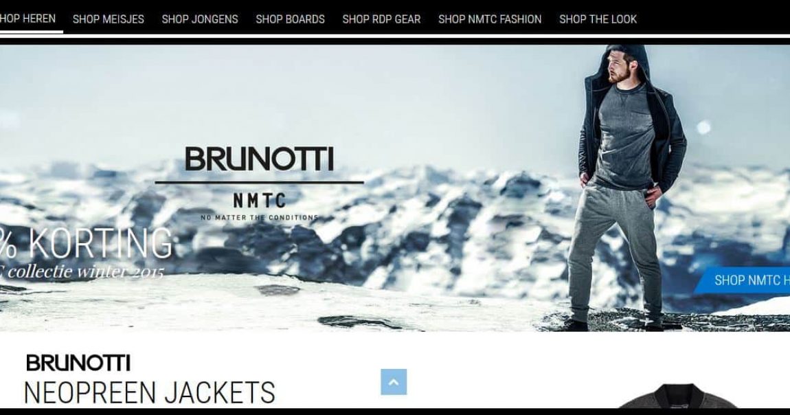 Brunotti heren mode online bestellen achteraf betalen