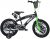 Kinderfiets Dino Bikes BMX zwart/groen 16 inch Kinderfiets